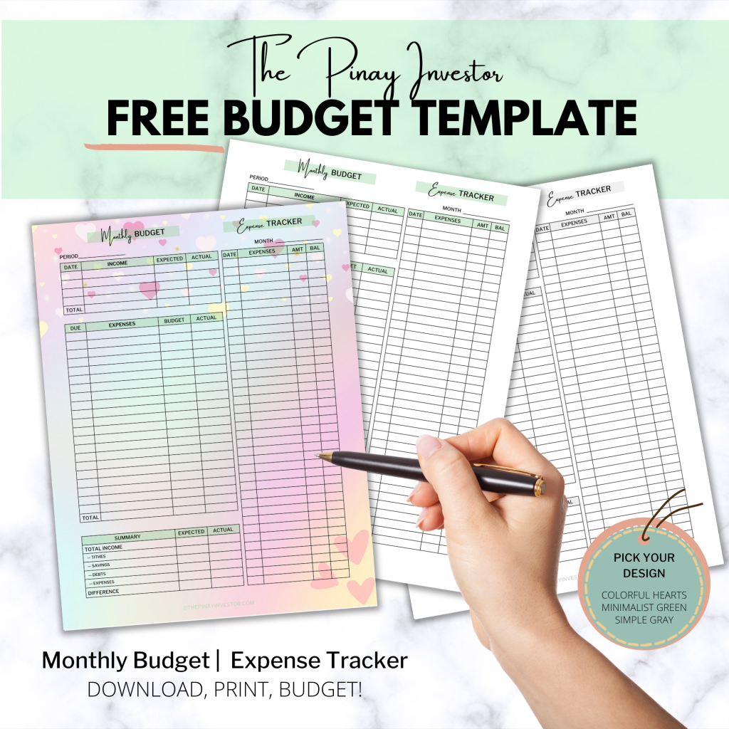 pinay-investor-budget-templates