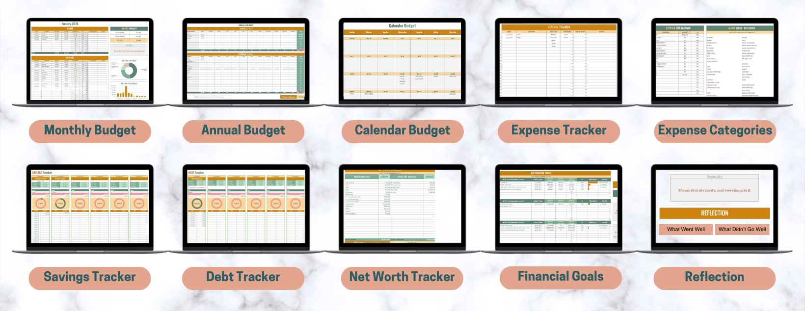 AllInOne Budget Spreadsheet Pinay Investor